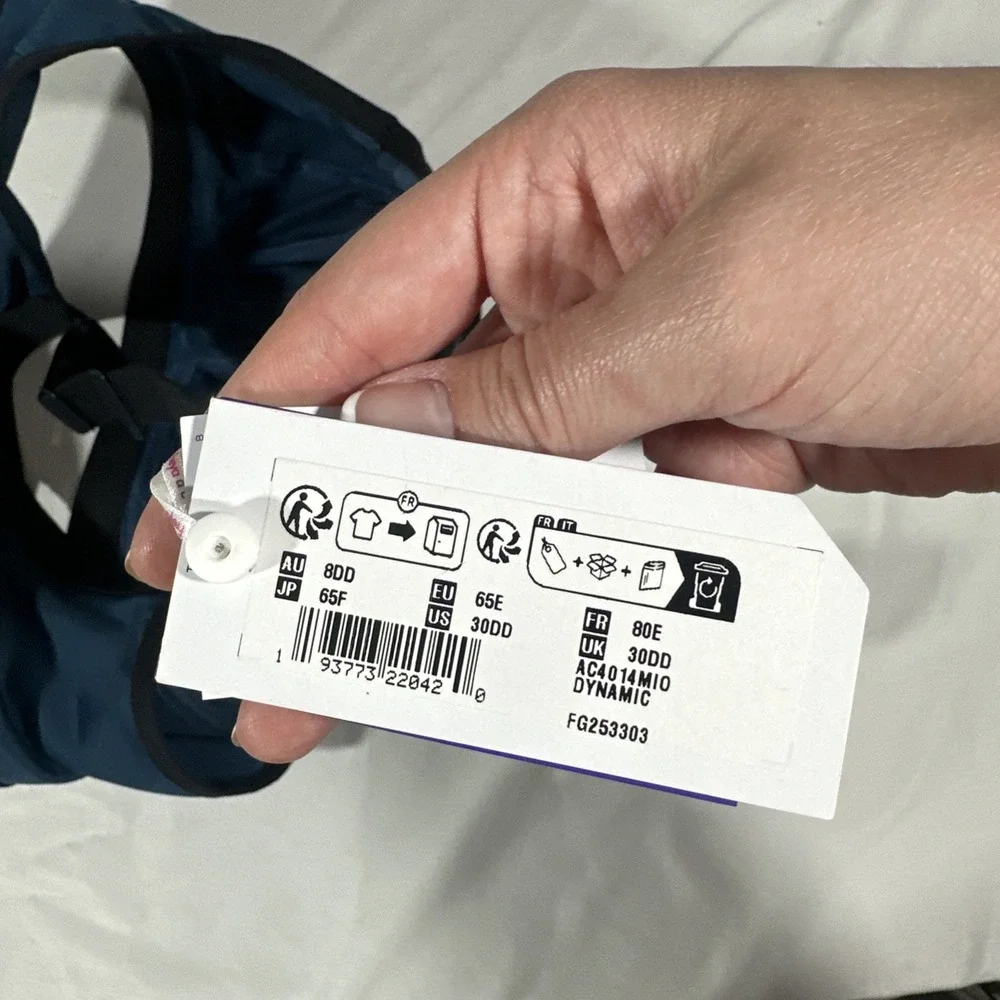 NWT $70 Freya Active [‎ 30DD ] Dynamic Wire-free Sports Bra in Teal #7002